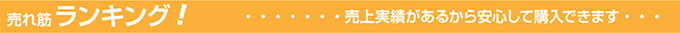 売れ筋ランキング!売上実績があるから安心して購入できます